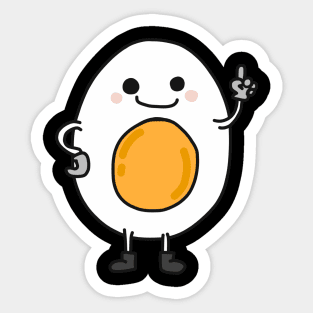 Egg pun Sticker